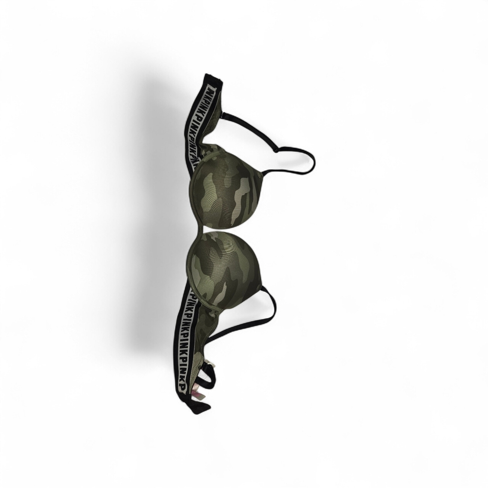 Victoria's Secret Green Camouflage Bra